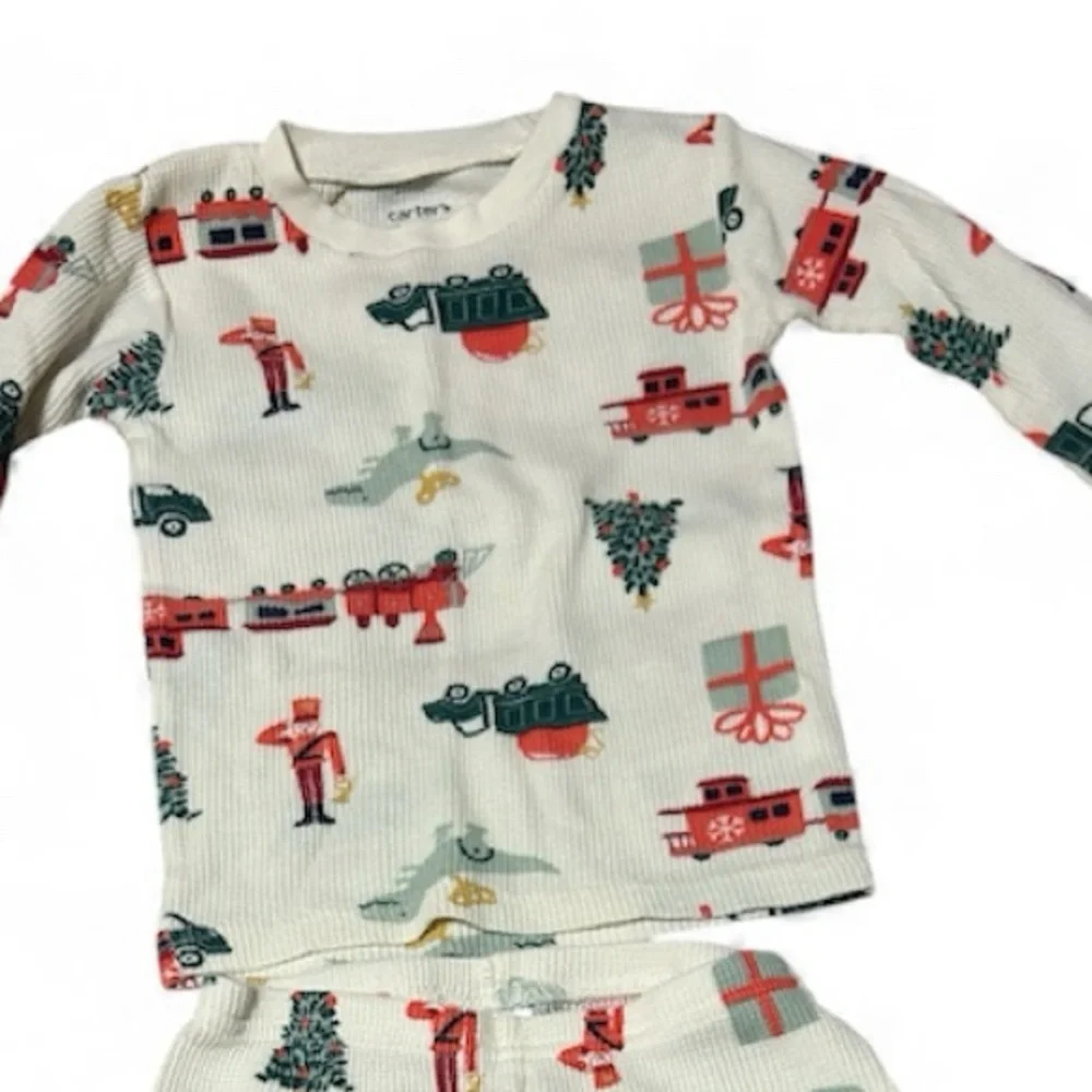 Carter’s Festive Kids Pajamas with Holiday Print